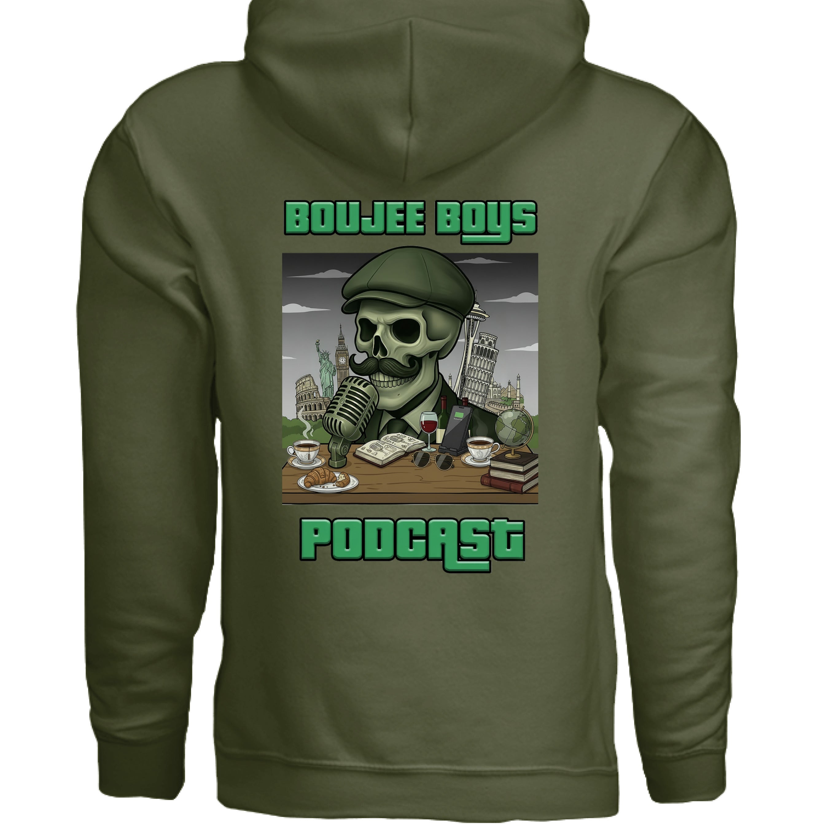 Military Green - BACK