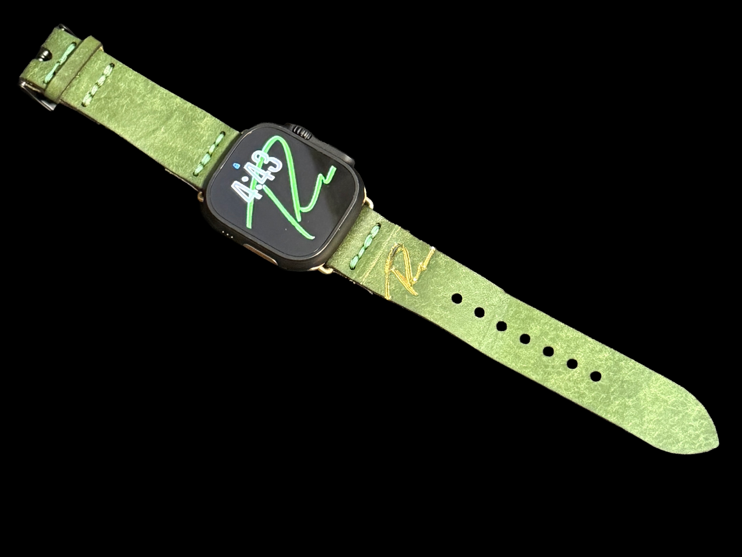 The Micah —  Leather Apple Watch Band